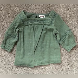 Cat & Jack Toddler girl’s sage blouse